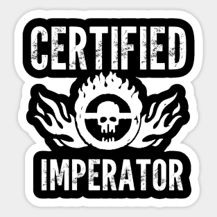 Certified Imperator Alternate Sticker